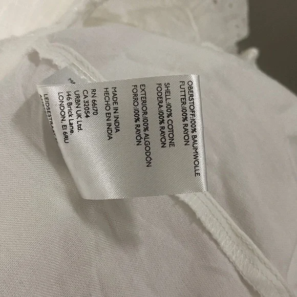 NWT Anthropologie Collared Halter Tiered Ruffled Mini Dress - Picture 10 of 11